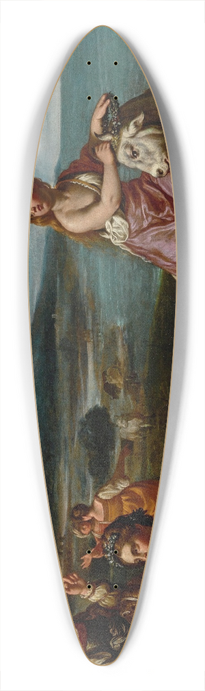 Antiveduto Gramatica - The Rape Of Europa 39.3 inch art pintail longboard deck