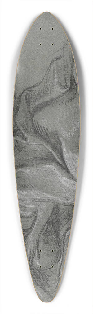 Antoine Coypel - The Penitent Magdalene 39.3 inch art pintail longboard deck