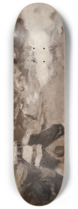 Benton Henderson Clark - Bear Hunters 8.25 inch art skate deck