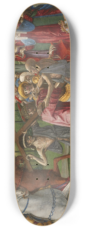 Benvenuto di Giovanni - Christ Carrying the Cross 8.25 inch art skate deck