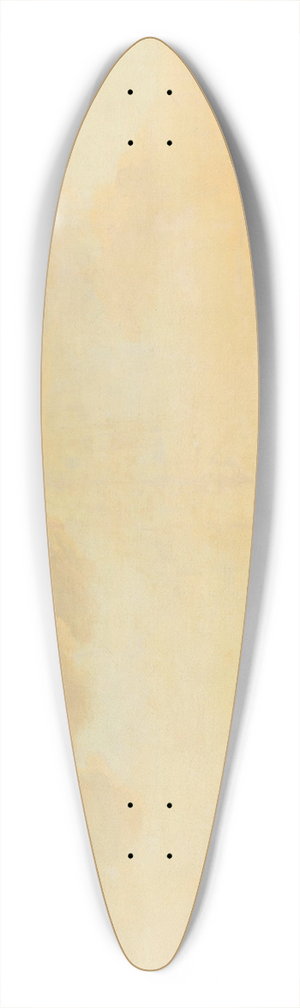 Antoine van der Steen - View of Constantinople (Istanbul) and the Seraglio from the Swedish Legation in Pera 39.3 inch art pintail longboard deck