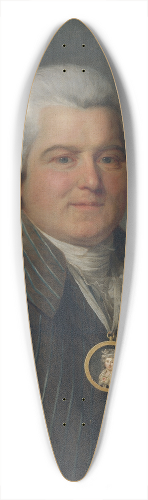 Antoine Vestier - Portrait dhomme portant en sautoir un mdaillon  leffigie de sa femme 39.3 inch art pintail longboard deck