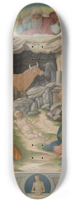 Benvenuto di Giovanni - The Nativity 8.25 inch art skate deck