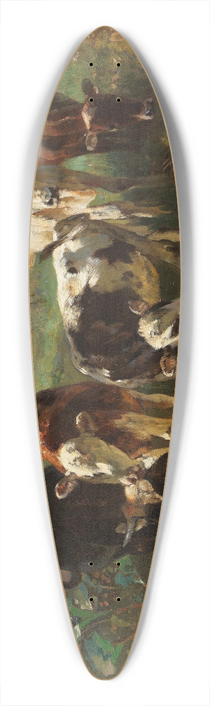 Anton Braith - Khe am Wasser 39.3 inch art pintail longboard deck