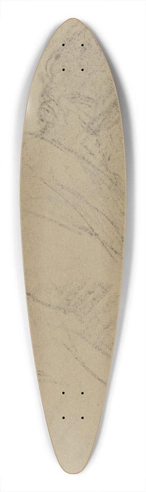Anton Burger - Alte Frau, sitzend nach rechts 39.3 inch art pintail longboard deck
