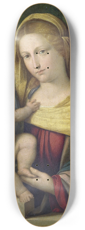 Benvenuto Tisi - Madonna and Child 8.25 inch art skate deck