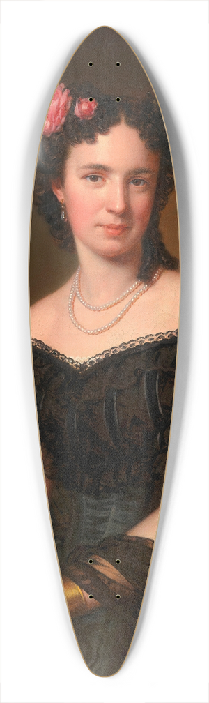 Anton Einsle - Theresia Stricker, geb. Grohe 39.3 inch art pintail longboard deck