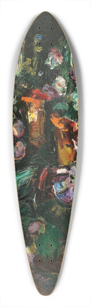 Anton Faistauer - Bouquet of flowers 39.3 inch art pintail longboard deck