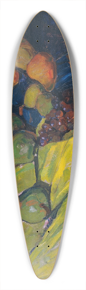 Anton Faistauer - Stillleben Mit Frchten Auf Grnem Tuch 39.3 inch art pintail longboard deck