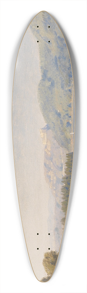 Anton Hlavacek - Caldonazzosee bei Trient 39.3 inch art pintail longboard deck