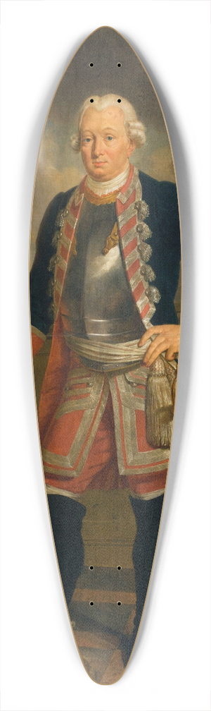 Antoni Brodowski - Portrait of Micha Krasiski (17121784), marshal general of Bar Confederation 39.3 inch art pintail longboard deck