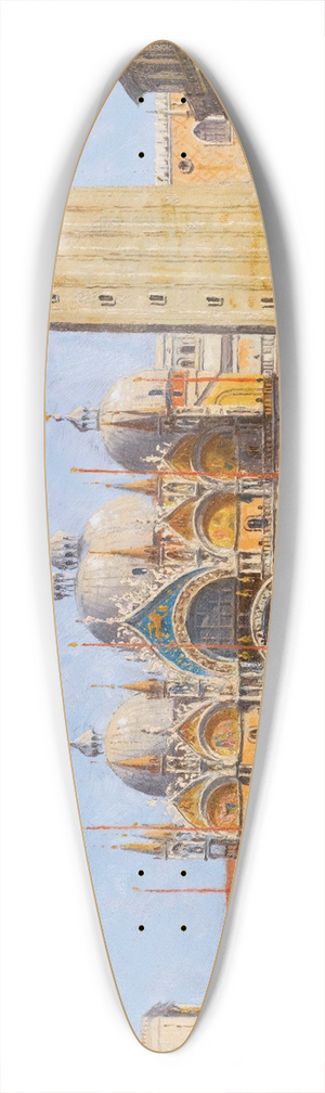 Antonietta Brandeis - Basilica Di San Marco 39.3 inch art pintail longboard deck