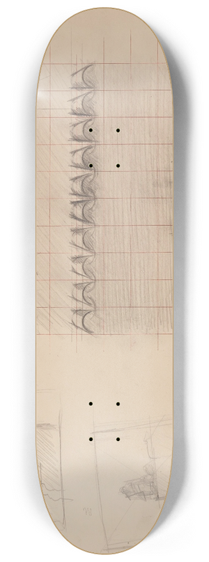 Bernard Boutet de Monvel - Femmes sur la terrasse 8.25 inch art skate deck