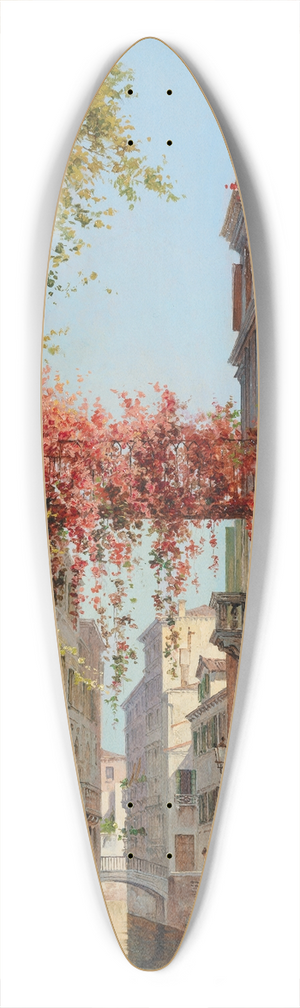 Antonietta Brandeis - Palazzo Albrizzi, Venezia 39.3 inch art pintail longboard deck