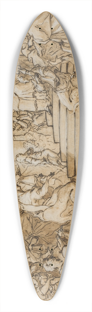 Antonio Balestra - Prsentationen af Jomfru Maria i templet 39.3 inch art pintail longboard deck