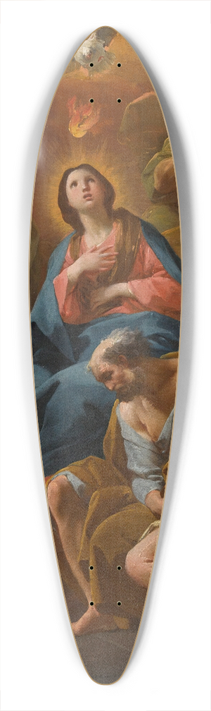 Antonio Gonzlez Velzquez - The Pentecost 39.3 inch art pintail longboard deck