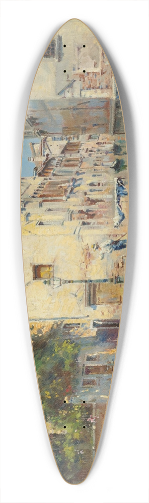 Antonio Mara de Reyna Manescau - Venice 39.3 inch art pintail longboard deck