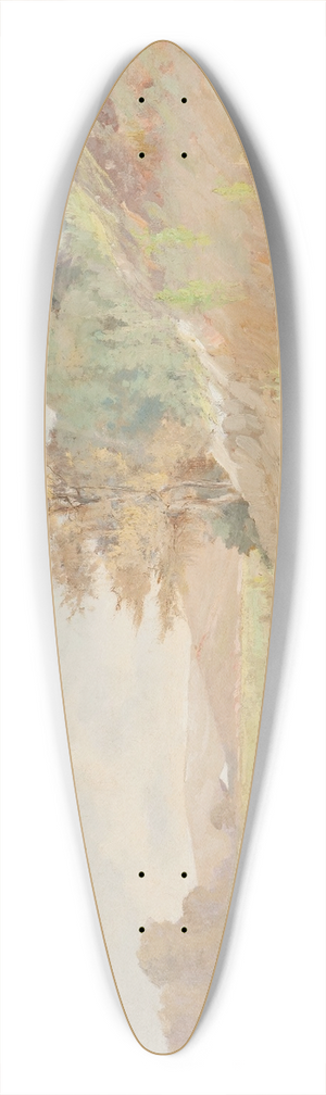 Antonio Parreiras - Hazy Day 39.3 inch art pintail longboard deck