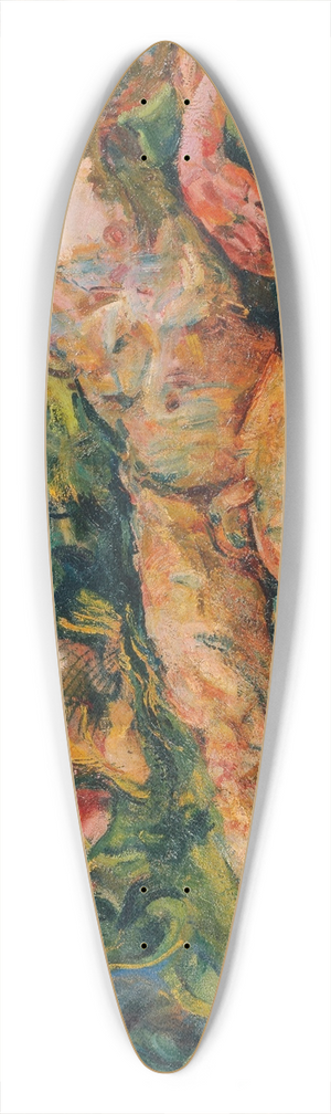 Anton Kolig - Klage 39.3 inch art pintail longboard deck
