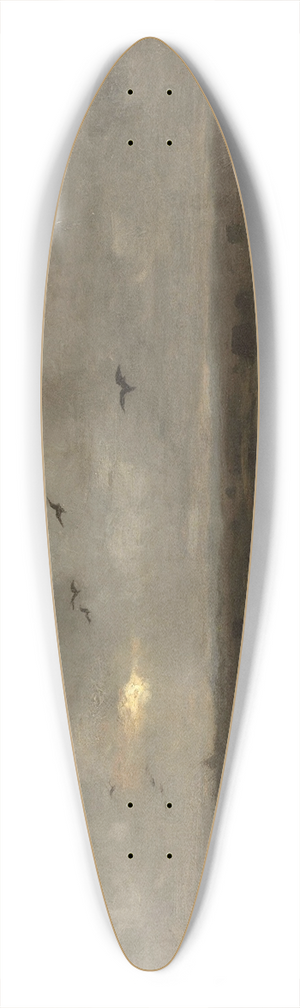 Anton Mauve - The Marsh 39.3 inch art pintail longboard deck