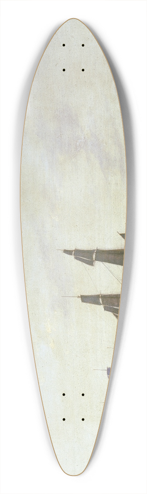 Anton Melbye - A Calm Morning At Sea 39.3 inch art pintail longboard deck