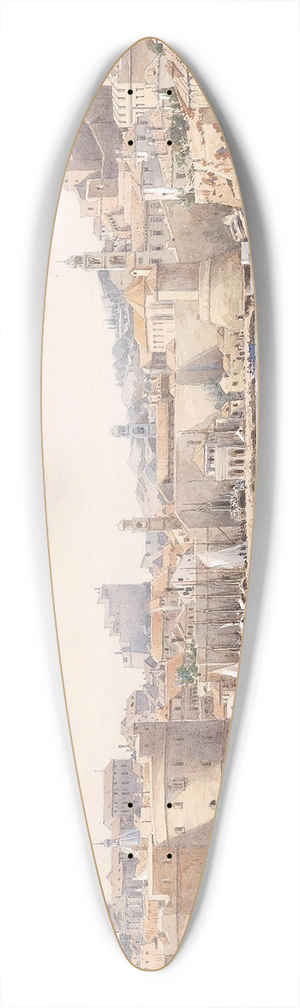 Anton Perko - Blick auf Ragusa 39.3 inch art pintail longboard deck