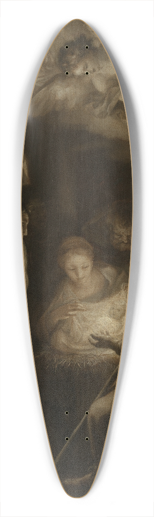 Anton Raphael Mengs - Die Anbetung der Hirten 39.3 inch art pintail longboard deck