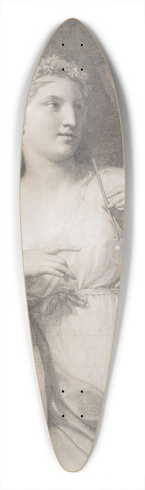 Anton Raphael Mengs - Griechische Tnzerin 39.3 inch art pintail longboard deck