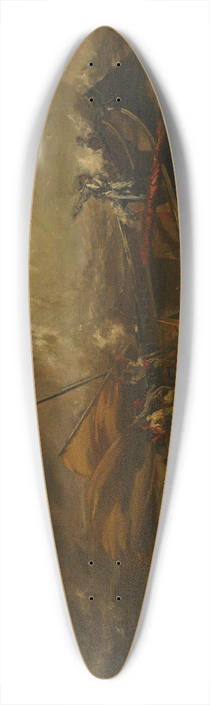 Anton Romako - Seesturm 39.3 inch art pintail longboard deck