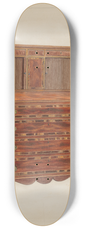 Bernard Gussow - Tambour Desk 8.25 inch art skate deck