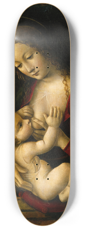 Bernardino dei Conti - Madonna and Child 8.25 inch art skate deck Bernardino dei Conti - Madonna and Child 8.25 inch art skate deck