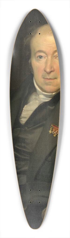 Antoon Van IJsendijck - The Painter Mattheus Ignatius van Bree 39.3 inch art pintail longboard deck