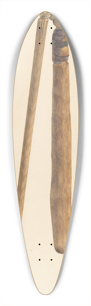 Archie Thompson - Bishop Hill  Flail 39.3 inch art pintail longboard deck