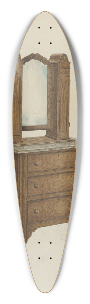 Archie Thompson - Brides Bureau 39.3 inch art pintail longboard deck