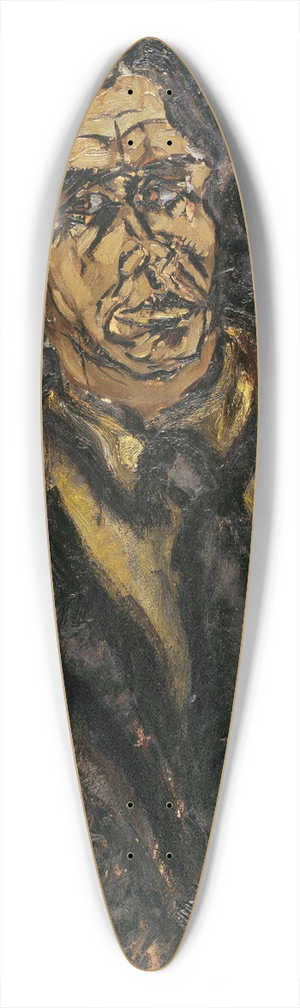 Arie Van de Giessen - Zelfportret 39.3 inch art pintail longboard deck