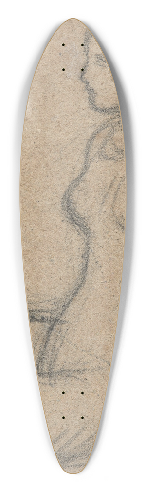 Aristide Maillol - Modle assis 39.3 inch art pintail longboard deck