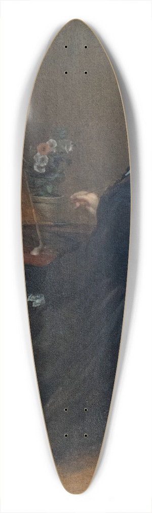 Armand Cambon - Etude De Fleurs (Flower Study) 39.3 inch art pintail longboard deck