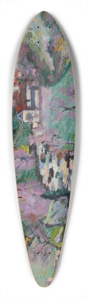 Armand Guillaumin - Crozant, la folie, le soir 39.3 inch art pintail longboard deck Armand Guillaumin - Crozant, la folie, le soir 39.3 inch art pintail longboard deck