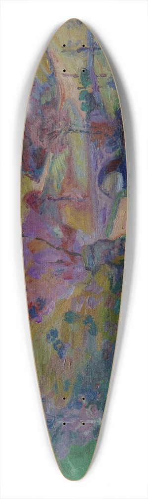 Armand Guillaumin - Crozant, Pont Charraud 39.3 inch art pintail longboard deck
