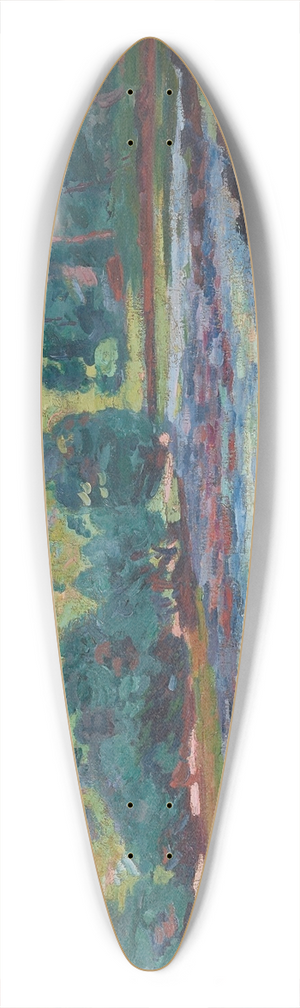 Armand Guillaumin - La Creuse 39.3 inch art pintail longboard deck