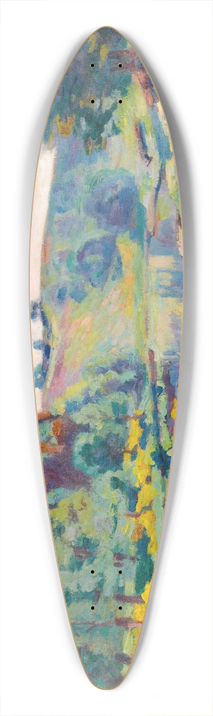 Armand Guillaumin - La Roche De Lecho 39.3 inch art pintail longboard deck