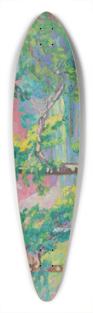 Armand Guillaumin - Les bords de la Creuse 39.3 inch art pintail longboard deck