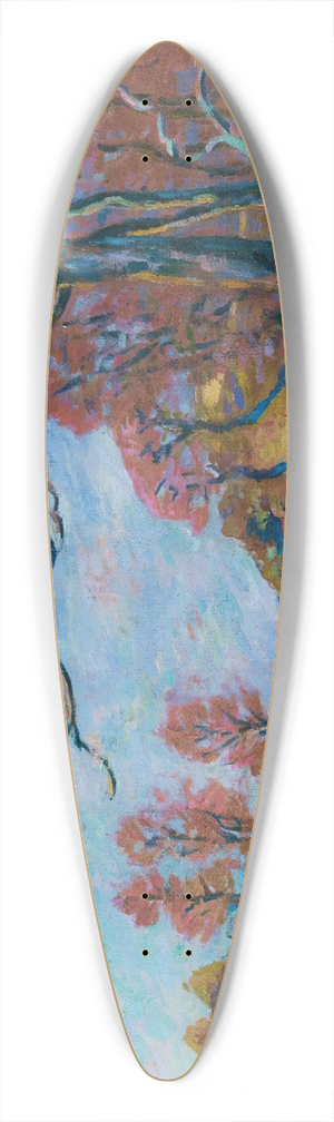 Armand Guillaumin - Les Brjots 39.3 inch art pintail longboard deck