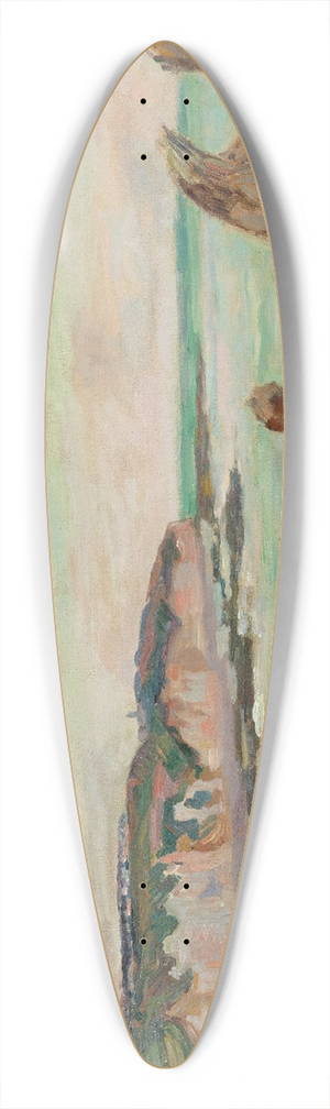 Armand Guillaumin - Paysage De La Manche 39.3 inch art pintail longboard deck