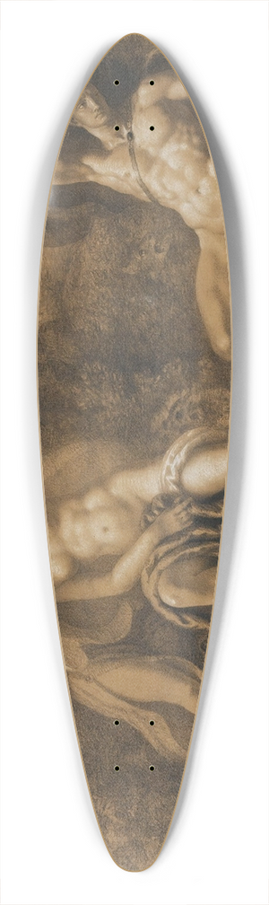 Armand Point - Diane Et Acton 39.3 inch art pintail longboard deck