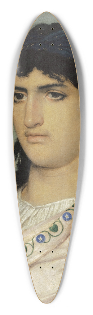 Arnold Bcklin - Sappho 39.3 inch art pintail longboard deck