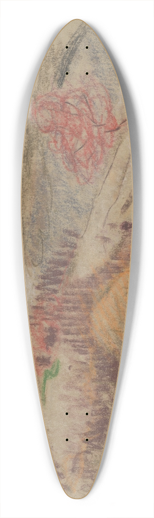 Arnold Peter Weisz-Kubnan - Autumn Landscape 39.3 inch art pintail longboard deck