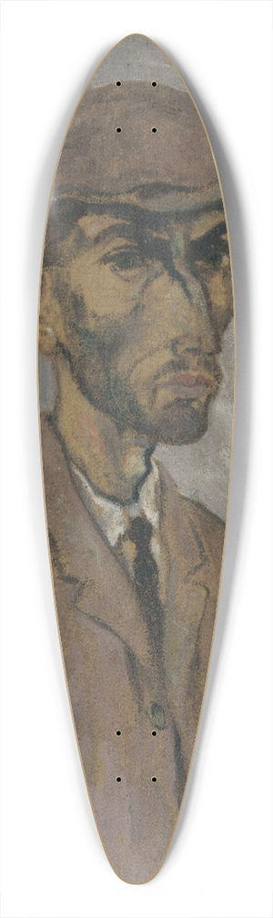 Arnold Peter Weisz-Kubnan - Self-Portrait 39.3 inch art pintail longboard deck