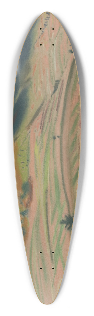 Arnold Peter Weisz-Kubnan - Thorns 39.3 inch art pintail longboard deck