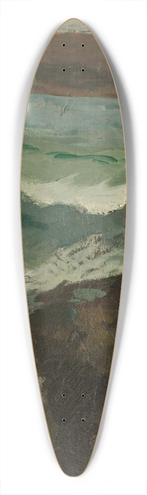 Arnulf verland - Fra srlandet 39.3 inch art pintail longboard deck